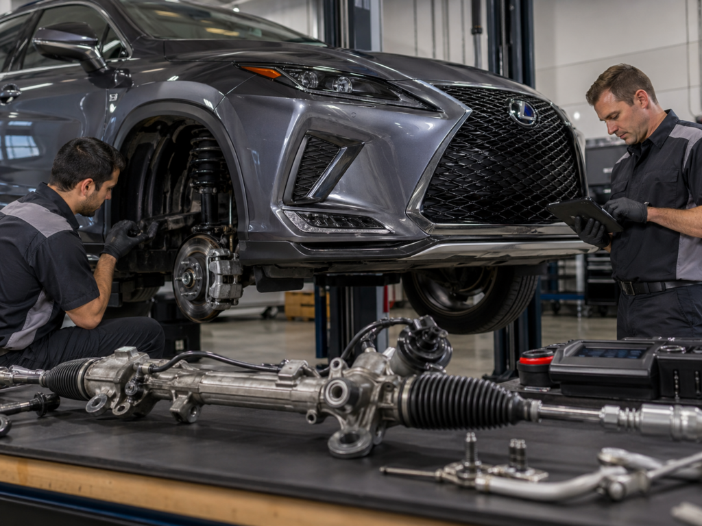 Почему рулевая рейка на lexus требует особого внимания